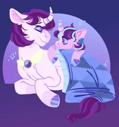 Size: 1370x1460 | Tagged: safe, artist:cactiflowers, derpibooru import, starlight glimmer, oc, oc:starshine, pony, female, filly, filly starlight glimmer, image, lying down, png, prone, younger