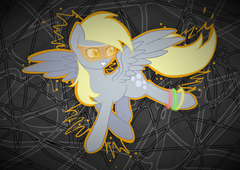 Size: 2911x2059 | Tagged: safe, artist:mimicproductions, derpibooru import, derpy hooves, pegasus, pony, female, image, mare, png, solo, spread wings, wings