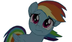 Size: 1001x586 | Tagged: safe, artist:benpictures1, derpibooru import, rainbow dash, pegasus, pony, my little pony: the movie, cute, dashabetes, female, frown, image, inkscape, mare, png, simple background, solo, transparent background, vector