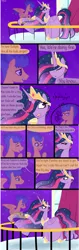 Size: 2409x7628 | Tagged: safe, artist:chelseawest, derpibooru import, flash sentry, princess twilight 2.0, twilight sparkle, twilight sparkle (alicorn), alicorn, ghost, ghost pony, pegasus, pony, undead, the last problem, belly, big belly, comic, couple, cute, female, flashlight, holding hooves, huge belly, husband and wife, hyper, hyper belly, hyper pregnancy, image, impossibly large belly, male, married couple, older, older twilight, png, preglight sparkle, pregnant, remake, shipping, shooting star, signature, spirit, straight, thinking