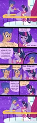 Size: 1178x3810 | Tagged: safe, artist:chelseawest, derpibooru import, flash sentry, twilight sparkle, twilight sparkle (alicorn), alicorn, ghost, undead, equestria girls, belly, belly button, big belly, comic, cute, female, flashlight, hand on belly, holding hands, huge belly, husband and wife, hyper, hyper belly, hyper pregnancy, image, impossibly large belly, kicking, male, png, ponied up, preglight sparkle, pregnant, pregnant equestria girls, remake, shipping, signature, spirit, straight, sweat, thinking, wings