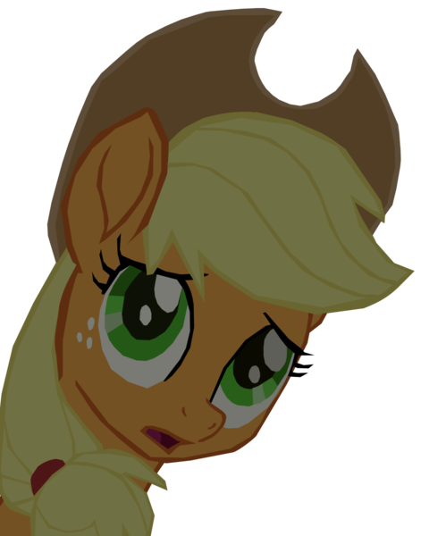 Size: 1159x1448 | Tagged: safe, artist:benpictures1, derpibooru import, applejack, earth pony, pony, my little pony: the movie, applejack's hat, clothes, concerned, cowboy hat, cute, female, hat, image, inkscape, jackabetes, mare, open mouth, png, simple background, solo, transparent background, vector, worried