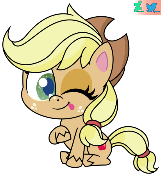 Size: 2059x2229 | Tagged: safe, artist:kuren247, derpibooru import, applejack, earth pony, pony, my little pony: pony life, :p, cowboy hat, female, freckles, hat, image, looking at you, mare, one eye closed, png, raised leg, show accurate, simple background, sitting, smiling, solo, solo female, tongue out, transparent background, wink, winking at you