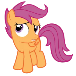 Size: 2449x2449 | Tagged: safe, artist:otfor2, derpibooru import, scootaloo, pegasus, pony, .psd available, female, high res, image, mare, png, simple background, solo, transparent background, vector