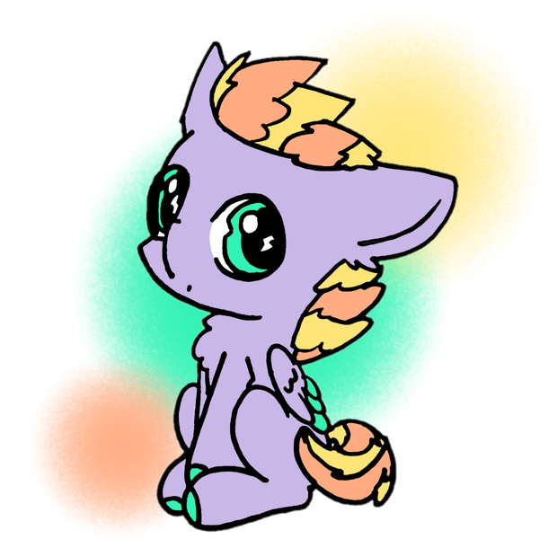 Size: 1638x1638 | Tagged: safe, artist:rainbowwing, derpibooru import, oc, oc:tropico cyclo, unofficial characters only, pegasus, pony, chest fluff, colored hooves, cute, daaaaaaaaaaaw, floppy ears, folded wings, image, looking at you, png, rainbowwing is trying to murder us, sitting, solo, wings