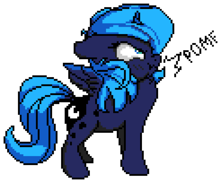 Size: 1230x1020 | Tagged: safe, artist:epicvon, artist:nookprint, derpibooru import, princess luna, alicorn, pony, chest fluff, cute, female, filly, fluffy, foal, image, lunabetes, manepxls, onomatopoeia, pixel art, png, pomf, puffy cheeks, pxls.space, scrunchy face, simple background, transparent background, woona, younger