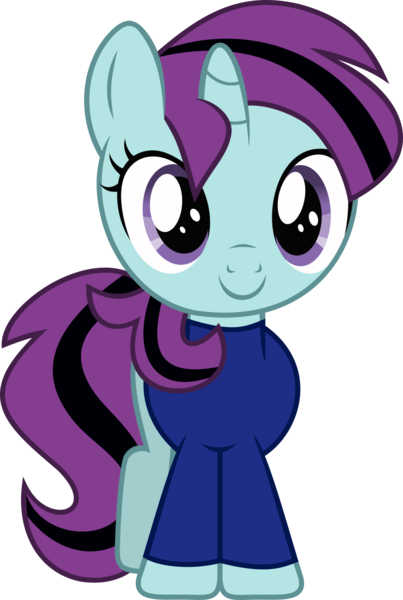 Size: 956x1425 | Tagged: safe, artist:starryshineviolet, derpibooru import, ambermoon, pony, unicorn, journey to the livewood, ponyville mysteries, clothes, female, filly, foal, g4, image, png, simple background, solo, sweater, transparent background, vector