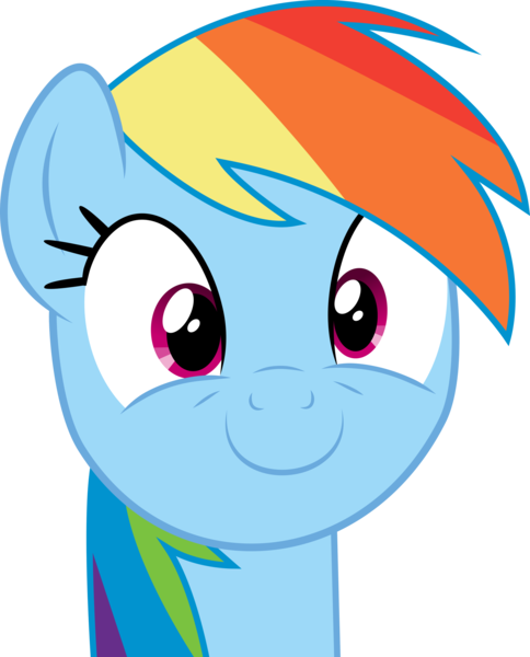 Size: 2200x2727 | Tagged: safe, artist:okaminekowiesel, derpibooru import, rainbow dash, pegasus, pony, season 4, testing testing 1-2-3, bust, female, high res, image, mare, png, simple background, transparent background, vector