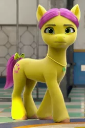 Size: 459x693 | Tagged: safe, derpibooru import, screencap, posey (g5), earth pony, my little pony: make your mark, spoiler:my little pony: make your mark, :i, female, g5, image, jpeg, solo