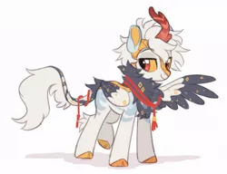 Size: 926x712 | Tagged: safe, artist:oddysies, derpibooru import, oc, unofficial characters only, kirin, winged kirin, image, jpeg, solo