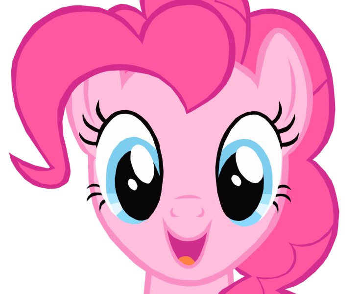 Size: 1280x1051 | Tagged: safe, artist:benpictures1, derpibooru import, pinkie pie, earth pony, pony, bats!, cute, diapinkes, female, happy, image, inkscape, looking at you, mare, png, simple background, solo, stop the bats, transparent background, vector