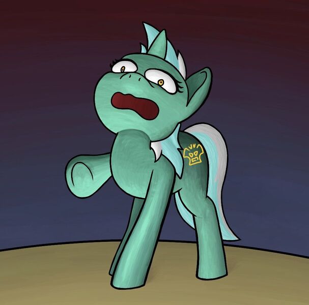 Size: 1012x1000 | Tagged: safe, artist:a-jaller, derpibooru import, lyra heartstrings, pony, unicorn, image, jpeg, solo