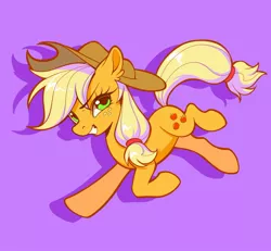 Size: 1280x1185 | Tagged: safe, artist:paipaishuaige, derpibooru import, applejack, earth pony, pony, applejack's hat, cowboy hat, female, grin, happy, hat, image, jpeg, looking at you, smiling, smiling at you, solo