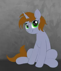 Size: 1276x1491 | Tagged: safe, artist:allyster-black, derpibooru import, oc, oc:littlepip, pony, unicorn, fallout equestria, cute, derpibooru exclusive, female, image, mare, png, simple background, smiling, solo