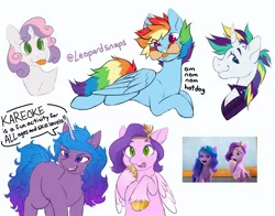 Size: 1200x940 | Tagged: safe, artist:leopardsnaps, derpibooru import, izzy moonbow, pipp petals, rainbow dash, rarity, sweetie belle, my little pony: make your mark, g5, image, jpeg