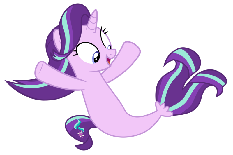 Size: 2372x1574 | Tagged: safe, artist:dupontsimon, derpibooru import, starlight glimmer, seapony (g4), unicorn, fanfic:magic show of friendship, fanfic art, image, png, seaponified, seapony starlight glimmer, species swap, vector