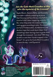 Size: 750x1105 | Tagged: safe, derpibooru import, official, ambermoon, lilymoon, pony, unicorn, journey to the livewood, ponyville mysteries, barcode, book, dilated pupils, female, filly, foal, image, livewood forest, mind control, png, text, wide eyes
