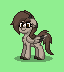 Size: 64x72 | Tagged: safe, artist:dematrix, derpibooru import, oc, unofficial characters only, demon, demon pony, original species, pegasus, pony, pony town, chest fluff, colored wings, facial markings, female, green background, horn, image, mare, pixel art, png, simple background, wings