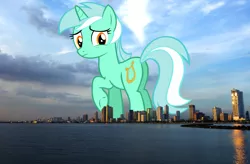 Size: 1920x1262 | Tagged: safe, artist:tardifice, artist:thegiantponyfan, derpibooru import, lyra heartstrings, pony, unicorn, butt, female, giant lyra heartstrings, giant pony, giant unicorn, giantess, highrise ponies, image, irl, looking at you, macro, mare, mega giant, philippines, photo, plot, png, ponies in real life