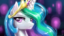 Size: 1920x1080 | Tagged: safe, alternate version, artist:kp-shadowsquirrel, derpibooru import, princess celestia, alicorn, pony, female, image, jpeg, mare, solo, wallpaper