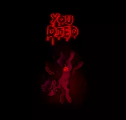 Size: 2100x2000 | Tagged: artist needed, source needed, grimdark, derpibooru import, ponified, earth pony, pony, luna game, boyfriend, cap, crossover, falling, friday night funkin', game over, hat, image, jpeg, male, stallion, text