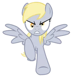 Size: 2449x2449 | Tagged: safe, artist:greenmachine987, derpibooru import, derpy hooves, pegasus, pony, epic rage time, angry, epic derpy, female, high res, image, mare, png, simple background, transparent background, vector