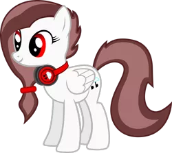 Size: 2592x2314 | Tagged: safe, artist:sdc2012, derpibooru import, oc, unofficial characters only, pegasus, pony, female, headphones, high res, image, mare, pegasus oc, png, simple background, solo, transparent background, vector, wings
