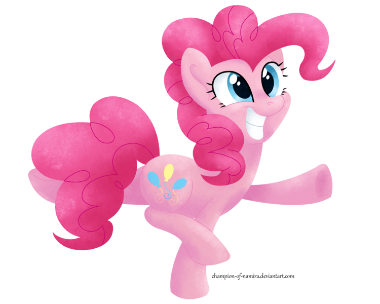 Size: 2250x1800 | Tagged: safe, artist:champion-of-namira, derpibooru import, pinkie pie, pony, image, png, simple background, solo, transparent background