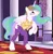 Size: 3195x3275 | Tagged: safe, artist:anonymous, artist:show accurate tf anon, derpibooru import, princess celestia, oc, unofficial characters only, equestria girls, /mlp/, /ptfg/, 4chan, clothes, fusing fingers, human to pony, image, mid-transformation, png, principal celestia, show accurate, transformation, underwear, white underwear