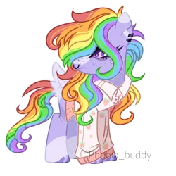 Size: 1024x1024 | Tagged: safe, artist:magnetjasdraw329, derpibooru import, oc, pony, base used, image, multicolored hair, png, rainbow hair, simple background, solo, transparent background