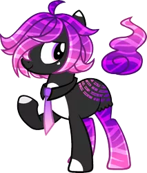 Size: 1215x1428 | Tagged: safe, artist:eiine, derpibooru import, oc, oc:dusk, unofficial characters only, original species, pony, aqua equos, image, png, simple background, solo, transparent background