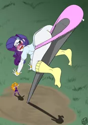Size: 828x1170 | Tagged: suggestive, artist:malevolentsamson, derpibooru import, adagio dazzle, rarity, equestria girls, abuse, ass, blushing, butt, clothes, commission, crying, duo, duo female, embarrassed, embarrassed underwear exposure, female, fetish, flagpole wedgie, hanging, hanging wedgie, humiliation, image, jpeg, laughing, makeup, mascara, mascarity, panties, pink panties, pink underwear, pole, raribuse, rearity, running makeup, shadow, socks, teary eyes, underwear, wedgie, wedgie fetish