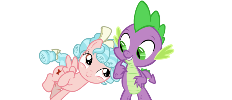 Size: 1006x435 | Tagged: safe, artist:memnoch, artist:sollace, edit, editor:undeadponysoldier, vector edit, cozy glow, spike, dragon, pegasus, pony, alternate universe, cozybetes, cozyspike, cute, daaaaaaaaaaaw, female, filly, foal, freckles, happy, image, in love, looking at each other, male, png, reformed, shipping, simple background, spikabetes, straight, transparent background, vector