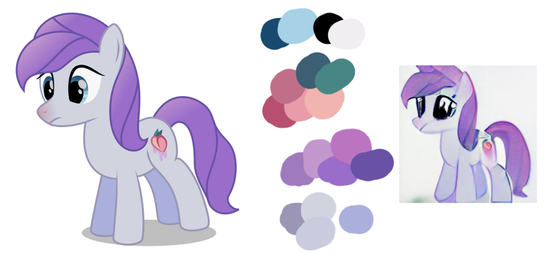 Size: 1078x492 | Tagged: safe, dall·e mini, derpibooru import, machine learning generated, oc, oc:juicy peaches, earth pony, pony, female, image, mare, neural network, png, red nosed, redraw, simple background, white background