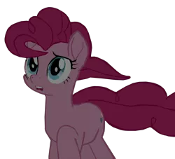 Size: 1280x1164 | Tagged: safe, artist:benpictures1, derpibooru import, pinkie pie, earth pony, pony, my little pony: the movie, cute, diapinkes, female, image, inkscape, mare, open mouth, png, raised hoof, simple background, solo, transparent background, vector