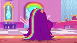Size: 3500x1969 | Tagged: safe, derpibooru import, screencap, sunny starscout, my little pony: tell your tale, spoiler:g5, spoiler:my little pony: tell your tale, spoiler:tyts01e14, alicorn issues, cousin itt, g5, image, png, solo
