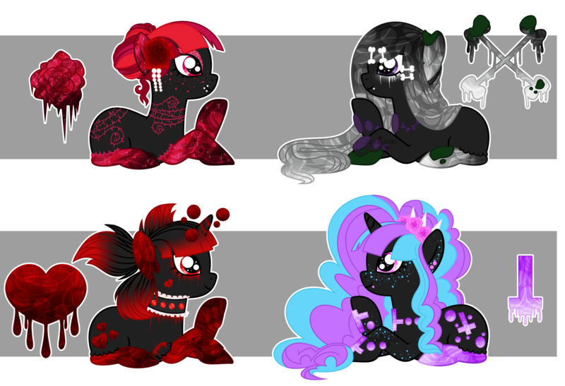 Size: 2961x2025 | Tagged: safe, artist:szarlotki, derpibooru import, oc, original species, pony, aqua equos, image, png