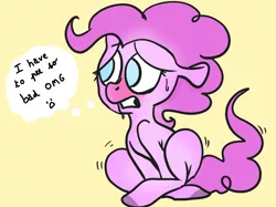 Size: 1890x1417 | Tagged: safe, artist:theponybox696, derpibooru import, pinkie pie, earth pony, pony, desperation, image, need to pee, omorashi, png, potty dance, potty emergency, potty time