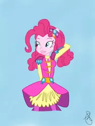 Size: 768x1024 | Tagged: safe, artist:ilaria122, derpibooru import, pinkie pie, equestria girls, legend of everfree, clothes, crystal guardian, image, jpeg, ponied up, simple background, solo, transparent background