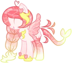 Size: 992x866 | Tagged: safe, artist:eiine, derpibooru import, oc, original species, pony, aqua equos, closed species, image, png, simple background, solo, transparent background