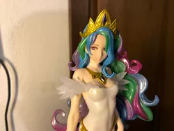 Size: 2048x1536 | Tagged: safe, derpibooru import, kotobukiya, princess celestia, human, clothes, crown, dress, humanized, image, jewelry, jpeg, kotobukiya princess celestia, regalia, solo