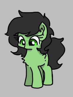 Size: 246x327 | Tagged: safe, artist:plunger, derpibooru import, oc, oc:anonfilly, earth pony, pony, adoranon, chest fluff, cute, earth pony oc, female, filly, gray background, image, jpeg, looking down, mare, simple background, solo