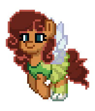 Size: 196x228 | Tagged: artist needed, safe, derpibooru import, oc, unofficial characters only, fairy, fairy pony, original species, pony, pony town, aisha, animated, clothes, flying, gif, image, magic winx, simple background, skirt, solo, transparent background, winx club