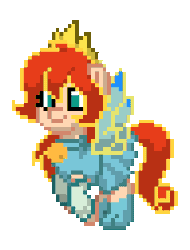 Size: 192x252 | Tagged: artist needed, safe, derpibooru import, oc, unofficial characters only, fairy, fairy pony, original species, pony, pony town, animated, bloom (winx club), clothes, flying, gif, gloves, image, magic winx, simple background, skirt, solo, transparent background, winx club
