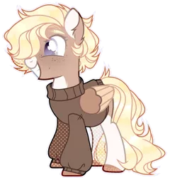 Size: 1024x1065 | Tagged: safe, artist:toffeelavender, derpibooru import, oc, unofficial characters only, pegasus, pony, base used, clothes, colored hooves, colored wings, eyelashes, female, grin, image, mare, pegasus oc, png, simple background, smiling, solo, transparent background, two toned wings, wings