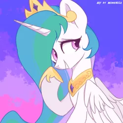 Size: 1280x1280 | Tagged: safe, artist:memengla, derpibooru import, part of a set, princess celestia, alicorn, pony, female, image, mare, png