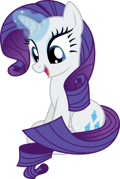 Size: 737x1098 | Tagged: safe, artist:starryshineviolet, derpibooru import, rarity, unicorn, a hearth's warming tail, season 6, female, g4, image, levitation, magic, png, simple background, sitting, solo, solo female, telekinesis, transparent background, vector