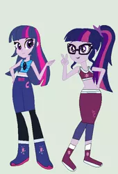 Size: 438x644 | Tagged: safe, artist:matthewjabeznazarioa, derpibooru import, sci-twi, twilight sparkle, equestria girls, crossover, exeron fighters, exeron outfit, image, martial arts kids, png, twolight