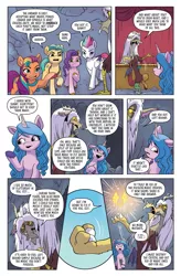 Size: 1079x1649 | Tagged: safe, derpibooru import, idw, discord, hitch trailblazer, izzy moonbow, pipp petals, sunny starscout, zipp storm, draconequus, earth pony, pegasus, pony, unicorn, my little pony: a new generation, spoiler:comic, spoiler:g5comic, spoiler:g5comic02, female, g5, image, male, mane five (g5), mare, pegasus crystal, png, stallion