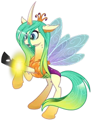 Size: 2400x3200 | Tagged: safe, artist:cheezedoodle96, artist:jadedjynx, derpibooru import, queen chrysalis, changedling, changeling, changeling queen, to where and back again, .svg available, a better ending for chrysalis, abstract background, chest fluff, female, fluffy, gasp, good, good end, image, open mouth, png, purified chrysalis, rearing, reformed, simple background, solo, sparkles, spread wings, transformation, transparent background, vector, what if, wide eyes, wings